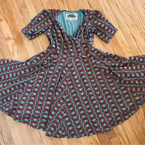 Effie’s Heart Memories Dress in Monarch Print L - Picture 10 of 13